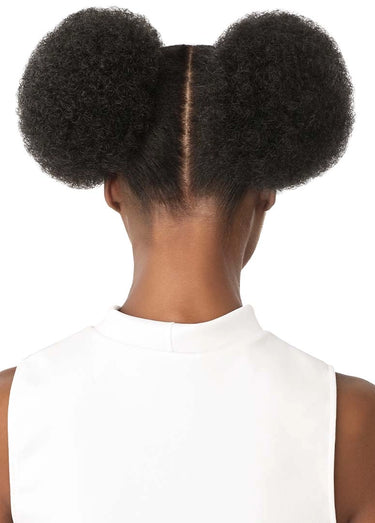OUTRE PRETTY QUICK DRAWSTRING PONYTAIL AFRO PUFF DUO SMALL- BACK